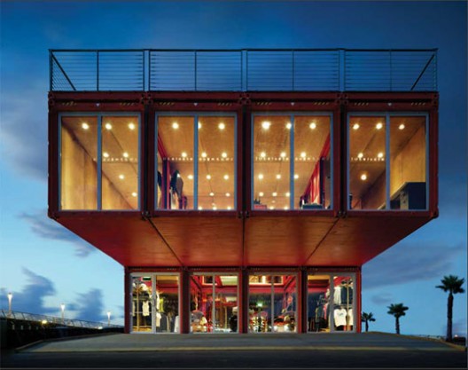 Shipping Container Store by LOT-EK 